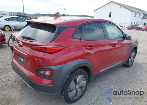 2019 Hyundai Kona Ev Limited from USA, damaged, VIN KM8K33AG3KU036592